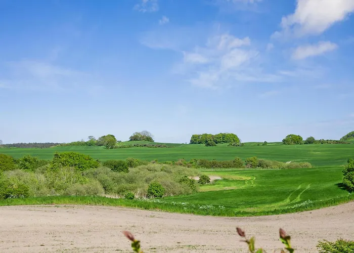 Semesterbostad Cosy House On Mols With Terrace And Views Of The Landscape And Water