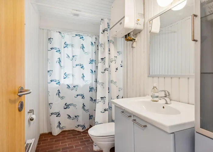 Cosy House On Mols With Terrace And Views Of The Landscape And Water Knebel